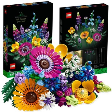 LEGO ICONS Милый букет Букет полевых цветов Ботанический