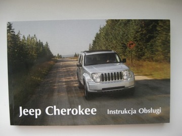 Jeep CHEROKEE KK 2007-2015 Polska instrukcja obsługi 2011 rok oryginał