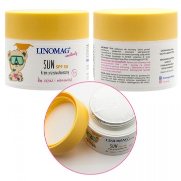 LINOMAG СОЛНЦЕЗАЩИТНЫЙ КРЕМ детский SPF30 50мл