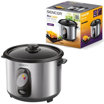Garnek do Gotowania Ryżu Sencor 1550SS 1,5L Stal