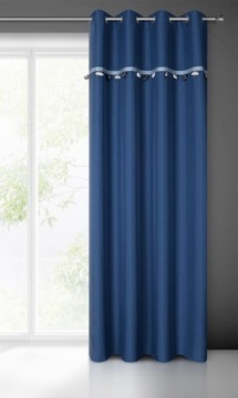 Zasłona do pokoju dziecięcego gotowa 140x250 autka