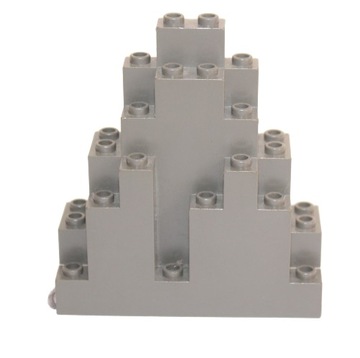 LEGO 6083 SKAŁA SZARA GREY T665
