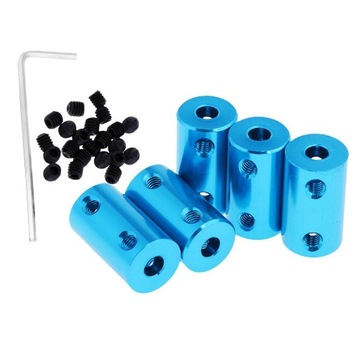 5x5mm do 5mm niebieski silnik sprzęgła wału z