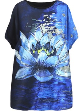 Kobieca bluzka z uroczym nadrukiem 52/54 6XL/7XL