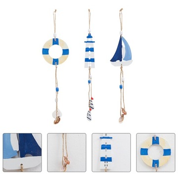 ДЕРЕВЯННАЯ МОДЕЛЬ ЛОДКИ ПОДВЕСНОЙ ПАРУСНЫЙ ФОНАРЬ