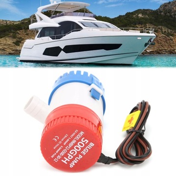 НАСОС Трюмной ВОДЫ 500ГЛ/Ч ДЛЯ ЯХТЫ 12В