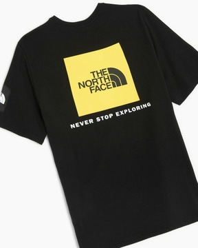 KOSZULKA T-SHIRT MĘSKI CZARNA THE NORTH FACE TNF ROZMIAR M