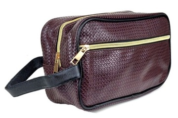 МУЖСКАЯ КОСМЕТИЧЕСКАЯ СУМКА-ОРГАНИЗАТОР СУМКА ИЗ ЭКО КОЖИ