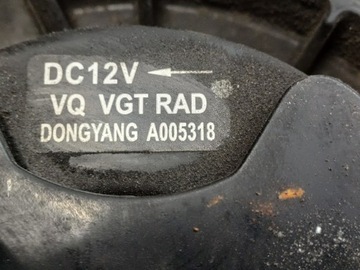 KIA CARNIVAL 2 II 05- VENTILÁTOR CHLADIČŮ A005318