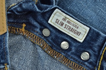 HOLLISTER Męskie Spodnie Jeansowe Jeansy W31 L32