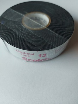 PÓŁPRZEWODZĄCA TAŚMA SCOTCH13 19MM 4.5M CZARNA