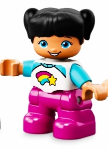Lego 10874,10875 Duplo nowa minifigurka podróżna