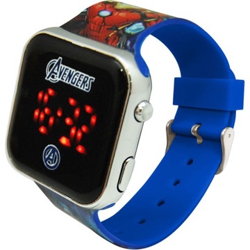 AVENGERS HULK IRONMAN THOR zegarek cyfrowy LED