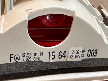 MERCEDES B TŘÍDA W245 KOMPLET SVĚTLO ZADNÍ