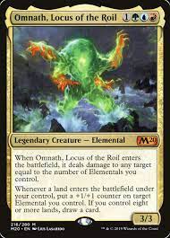 Karta Magic: Omnath, Locus of the Roil