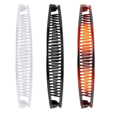3/6 Pieces Banana Clip Women Classic Hair Comb Set with
