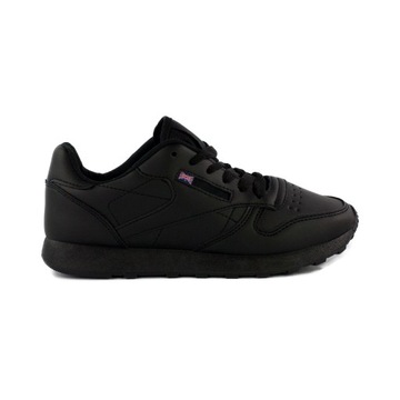 BUTY sportowe SNEAKERSY półbuty czarne (37)