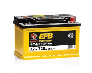 AKUMULATOR EMPEX MAP P+ 72AH 720A EFB