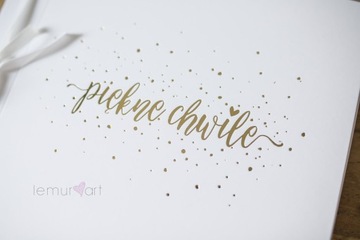 Традиционный фотоальбом Piękne Chwile белый 20x30 GLAM