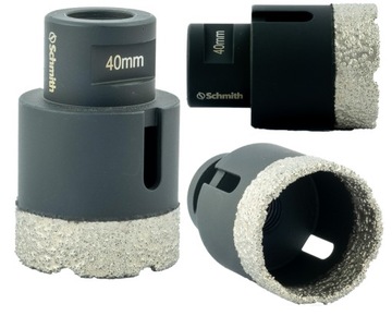 OTWORNICA DIAMENTOWA KORONKA M14 40mm DO GLAZURY GRESU CEGŁY SCHMITH