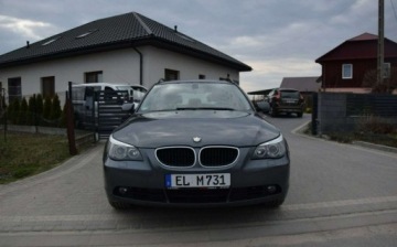 BMW Seria 5 E39 Touring 525 i 192KM 2004 BMW Seria 5 2.5 R6 Automat Skora Panorama Klimatronik Xenon PDC Sprowadzony, zdjęcie 3