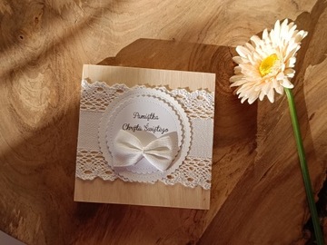 СВЯТОЕ КРЕЩЕНИЕ СУВЕНИР КРЕЩЕСТВЕННАЯ КОРОБКА имя дата ПОДАРОК