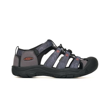 Sandałki Keen NEWPORT H2 YOUTH Steel Grey/Black 1026277 39