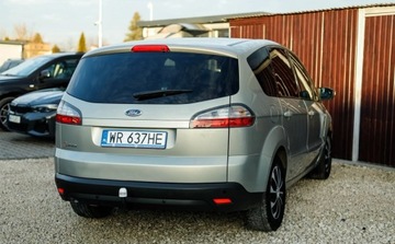 Ford S-Max I Van 2.0 i 16V 145KM 2009 Ford S-Max 2.0 Benzyna 145KM 7 Foteli Climatronic PDC Grzane fotele i szyba, zdjęcie 3
