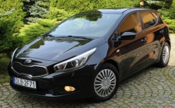 Kia Ceed II pro_cee´d 1.4 DOHC 100KM 2013 Kia Ceed Kia Ceed Benzyna LPG Zarejestrowany II (2012-) 1.4 BenzynaLPG