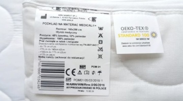 АНТИАЛЛЕРГИЧНЫЙ МЕДИЦИНСКИЙ НАМАТРАТС 80х200 КРОВАТЬ ПОД ЛАСТИК AMW