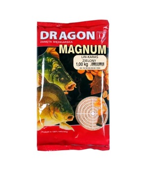 Zanęta Magnum Lin-Karaś zielony 1kg