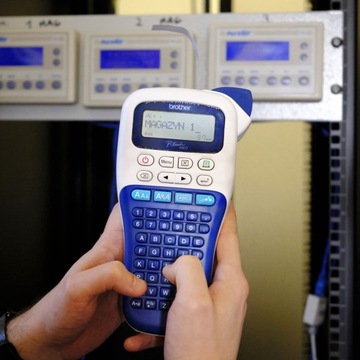 Drukarka Brother PT-H107 + 5pak kaset TZE-231 biał