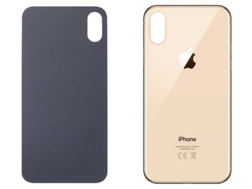 iPhone Xs Szybka Tył Klapka Baterii Gold