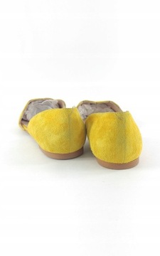 M13099 LA5 ЖЕЛТЫЕ БАЛЕТКИ, ЦИТАНОВАЯ КОЖА 36