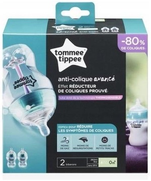 Butelka antykolkowa ADVANCED Tommee Tippee 2x260 m