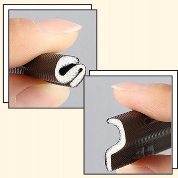 Уплотнители Дверной и оконный уплотнитель, самоклеющаяся уплотнительная лента, 4м