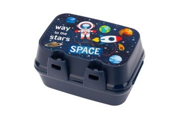 Pojemnik Lunchbox dzielony na śniadanie STARS COOL