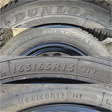 RÁFKY OCELOVÉ KOLA RENAULT TWINGO III SMART 5X15 5,5X15 165/65R15 185/60R15