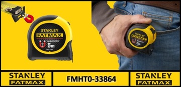МЕРА ДЛЯ БЛИННОЙ БРОНИ STANLEY FATMAX С МАГНИТОМ 5 м FMHT0-33864