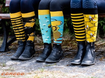 Гольфы для верховой езды САНТА, подарок на Новый год.