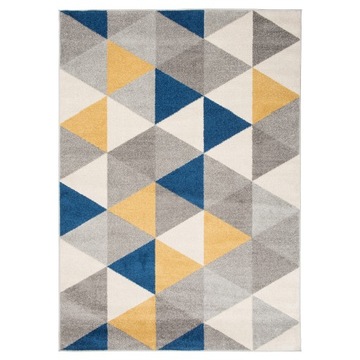 DYWAN FRYZ 140x190 Kolorowy MŁODZIEŻOWY MODNY v40g