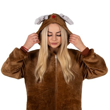 PYŽAMO KIGURUMI KOMBINÉZA TEPLÁKOVÁ SÚPRAVA SOB ONESIE JEDNODIELNE PREVLEKY S