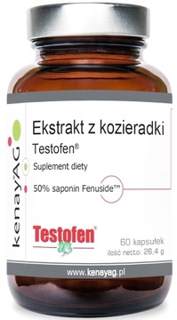 TESTOFEN EKSTRAKT Z KOZIERADKI 50% 60 KAPS 440 MG
