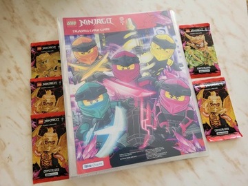 ALBUM NA KARTY LEGO NINJAGO +20 SASZETEK - seria 8
