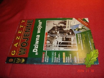 Gazety Wojenne nr 9 ,, Dziwna wojna ''