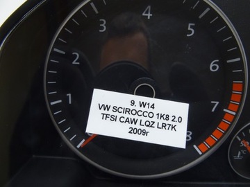PŘÍSTROJOVÁ DESKA BUDÍK BUDÍKY 1K8920970F VW SCIROCCO III 3 1K8 2.0 TFSI CAWB CAW