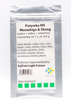 Pożywka MS in vitro