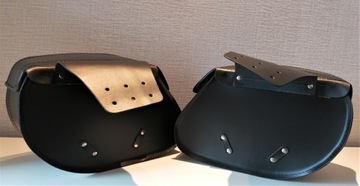 СУМКИ ИЗ НАТУРАЛЬНОЙ КОЖИ HONDA VTX 1300 1800 VT 750 1100 18 Л