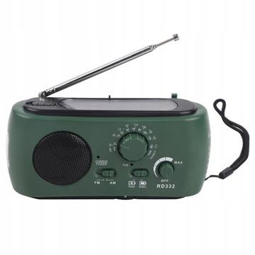 RADIO KORBA RĘCZNA AWARYJNA LATARKA AM/FM