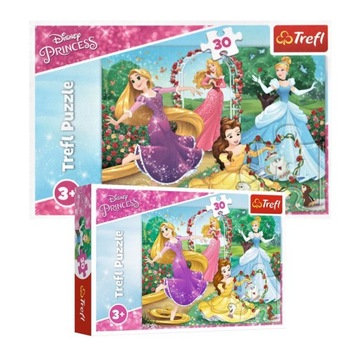 Puzzle 30 elem. księżniczki 3+ Trefl disney 18267